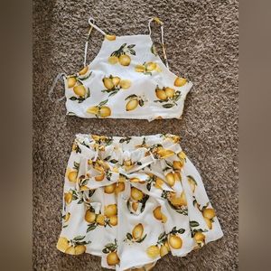 Vici Lemon Two Piece Outfit
